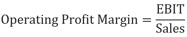 operating margin formula