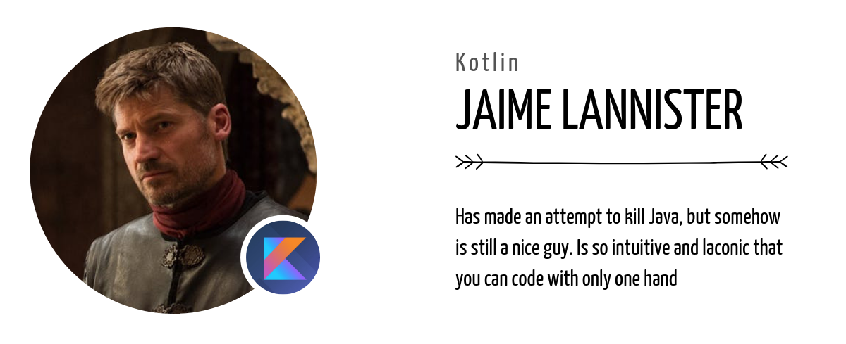 Kotlin — Jaime Lannister