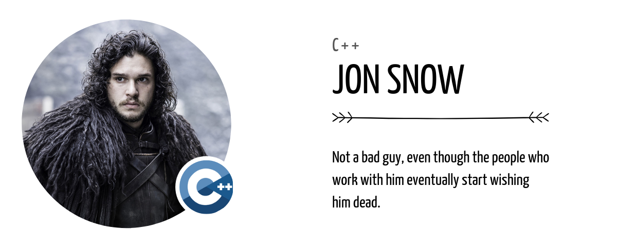 C++ Jon Snow